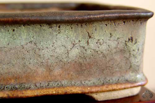 Antique shohin pot
